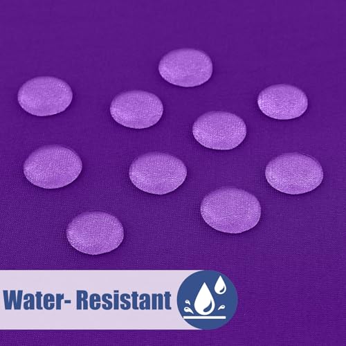 2 Pack Rectangle Spandex Fitted Table Cloth (Purple / 60" x 30" (Rectangular))
