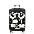Funny “Don’t Touch Me” Luggage Cover (#6 / L(fits 28-30Inch suitcase))