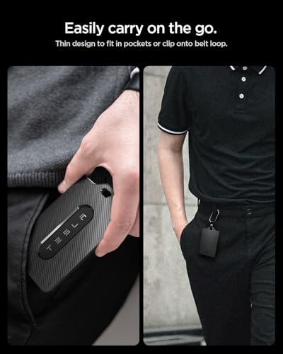 Key Card Holder for Tesla Model Y (Carbon)