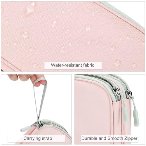 Electronic Organizer (9.1 x 5.9 x 3.15 inches / Light Pink)