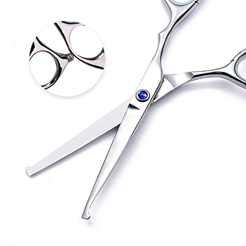 Hair Cutting Scissors Set Professional Hair cut Scissors Kit with Cutting Scissors Thinning Hairdressing Shears Set for Barber Salon (Blue)