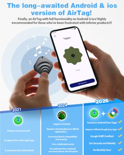 Air Tags for Android (Black)