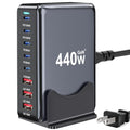 440W USB C Charger Block (Black-440W)