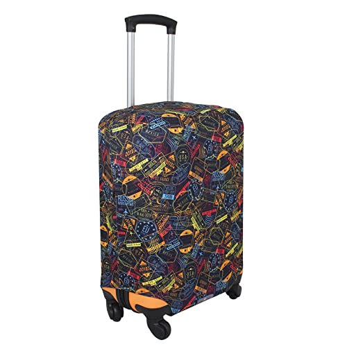 Travel Luggage Cover Fits 31 (XL / Stamp)