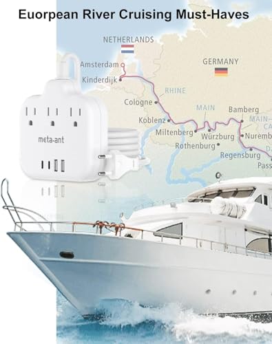 European Travel Plug Adapter (Type C-Most of Europe)