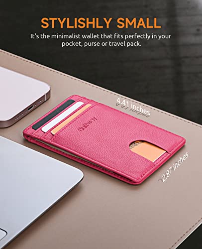Mens Slim Wallet (Chicago Red)