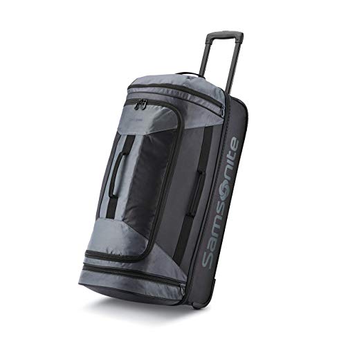 Andante 2 Wheeled Duffel Bag (28-Inch / Riverrock/Black)