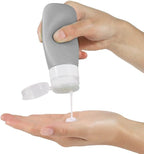 Travel Bottles for Toiletries, TSA Approved 3oz Leak Proof Silicone Refillable - Image 6
