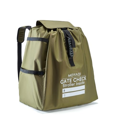 MOYAQI Stroller Travel Bag for Airplane (live Green)