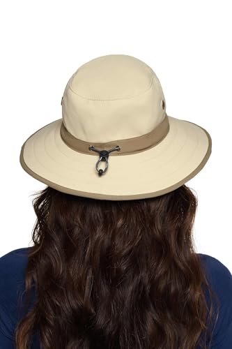 Wide Brim Golf Hat (XX-Large / Tan/Khaki)