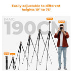 75 inch 190cm Camera Tripod