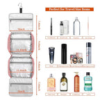 Hanging Travel Toiletry Bag (M-Red)