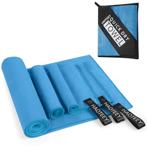 Quick Dry Travel Towel (Light Blue)