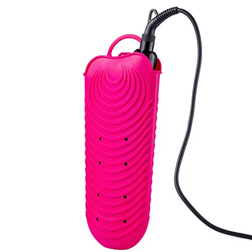 Silicone Heat Resistant Holder Mat Pouch for Flat Iron (Pink)