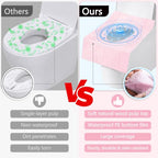 20 Pack Toilet Seat Covers Disposable (Pink)