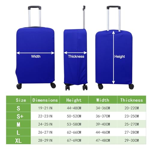 Luggage Cover (Blue / 24-25 inch)