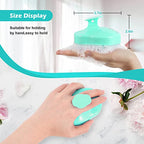Hair Scalp Massager Shampoo Brush (Light Green)