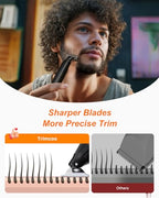 2026 Upgraded] Beard & Nose Hair Trimmer Kit