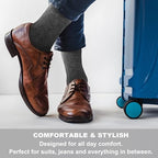 Copper Compression Dress Socks for Women & Men (XX-Large / Gray)
