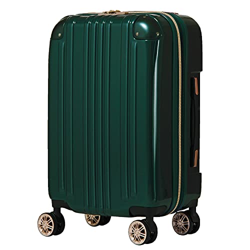 Hardside Expandable Zipper Luggage (19 inch / Green)