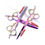 Purple Professional Hairdressing Scissors (6-inch 3pc)