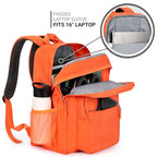 36L Backpack for College (Tangerine / 18.5 Inch)