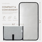 Baby Changing Pad Compact (Solid Grey / Compact)