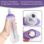 250ml Soft Flask (1pcs, 250ml Purple)