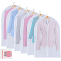 6 Pack Shirt Garment Bags (24" x 36" 6 Pack / Translucent)