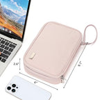 Electronics Travel Organizer Cord Case (Large / Pink)
