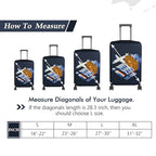 Travel Luggage Cover Suitcase Protector Fits 27 (Journey / L)
