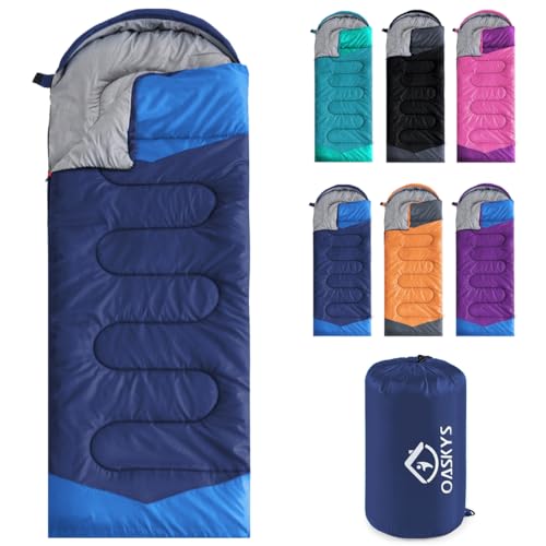 Camping Sleeping Bag (Navy Blue)