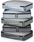 Packing Cubes for Suitcase Large Organizer Bags (Gray / Medium)