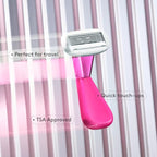 Mini Razor Kit For Women (Super Pink Mini Razor)