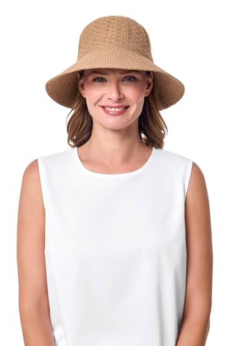 Women's Cloche Hat (One Size / Tan)