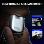 Mini Shaver Portable Electric Razor for Men (Racing Yellow)