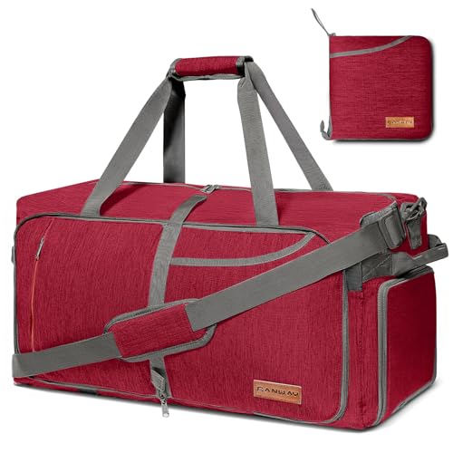 115L Travel Duffel Bag (Beetles Red / 115L)