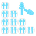 10 Pairs Noise Cancelling Ear Plugs (Sky Blue)