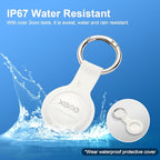 Key Finder Bluetooth Tracker Locator Pairs with Apple Find My (WHITE-4PCS)