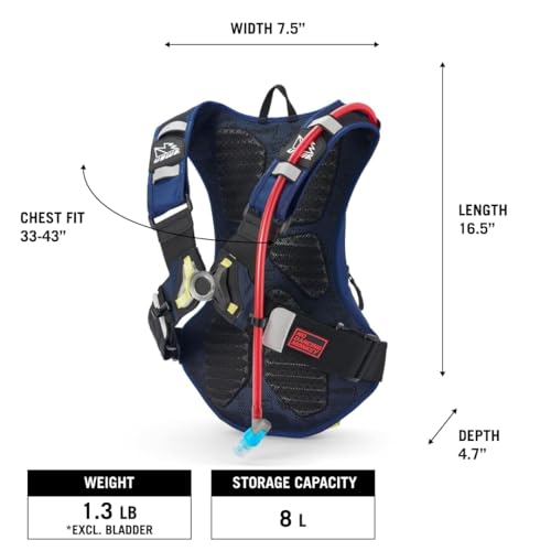 Moto Hydro Hydration Pack (8L Black)