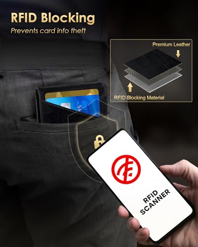2026 Wallet for Men (Black)