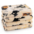 Halloween Fleece Blanket King (Halloween Pumpkin Cat / King(108" X 90"))