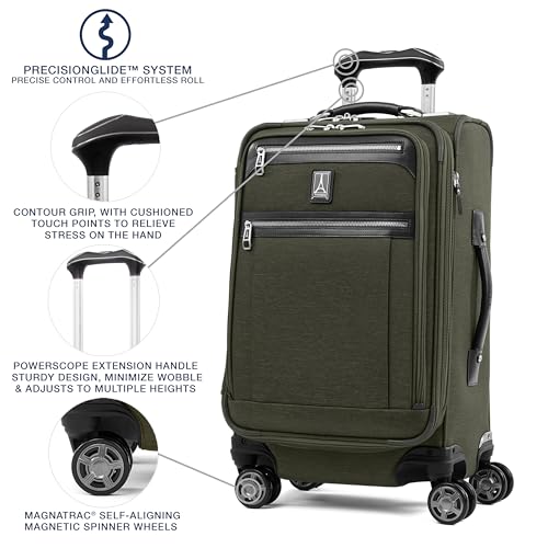 Platinum Elite Carry (Carry-On 21-Inch / Pilot Green)