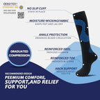 8 Pairs Compression Socks for Men & Women 20 (Small-Medium / 27-8 Pairs-01)