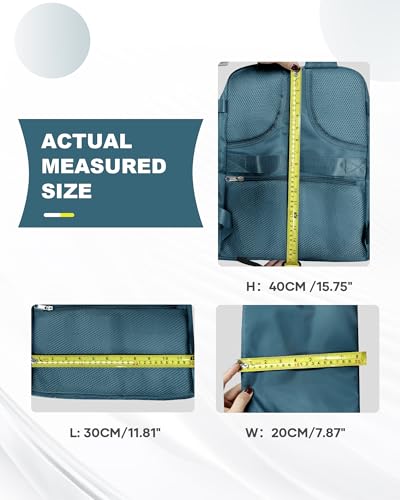 Travel Backpack Carry On for Women Man Gym Backpack with Laptop Compartment Mochila de Viaje Teacher Personal Item Backpacks Airplane Accessories Must Haves Peacock Blue (20l / Peacock Blue)