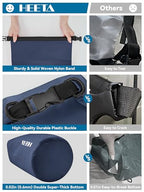 Waterproof Dry Bag Backpack with Emergency Whistle (20L / Dark Blue)