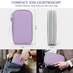 Electronic Organizer (8.3 x 5 x 2.6 inches / Light Purple)