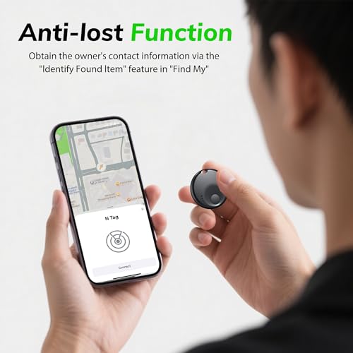 Premium Tracker Tag (4 Pack Black)