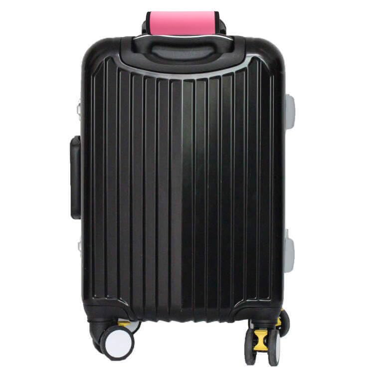 Neoprene Luggage Handle Wraps for Traveling Bright Color Luggage Tags (Light Pink)