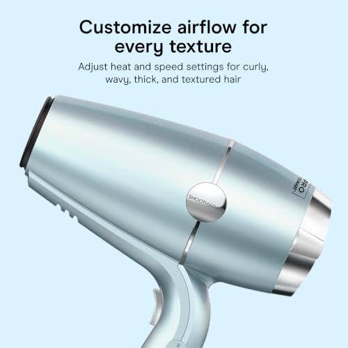 SmoothWrap Ionic Hair Dryer (Mint / 1 Count (Pack of 1))